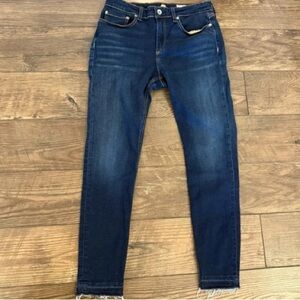 Rag & Bone Dark Blue Skinny Jeans